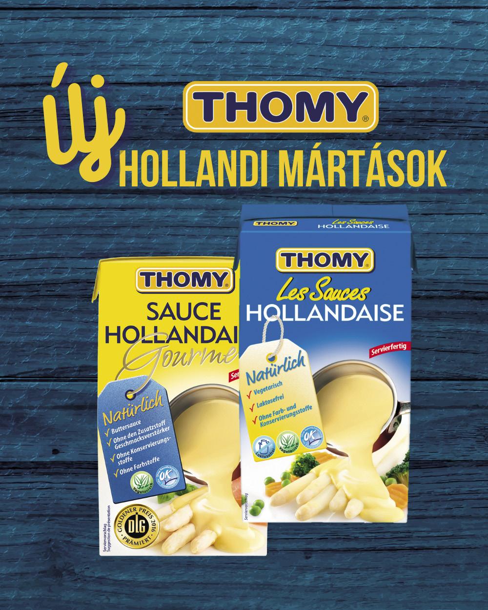 THOMY Hollandi mártás Laktózmentes THOMY Gourmet Hollandi mártás