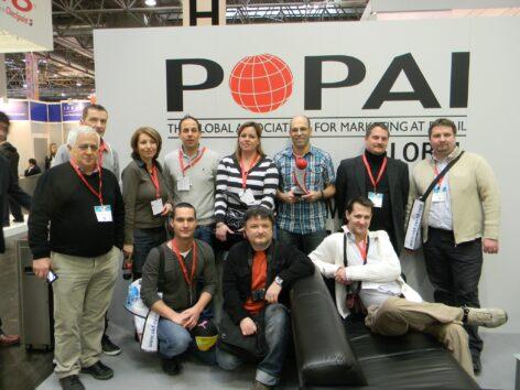 POPAI Winners from all of the world, with a Hungarian winner