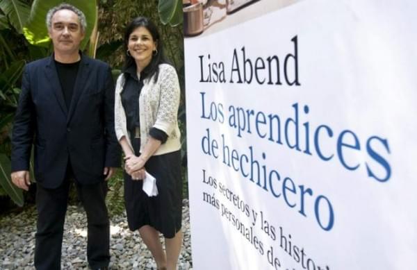 Ferran Adriá és Lisa Abend