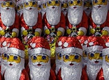 The popularity of chocolate Santas remains unbroken