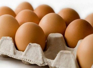 A tojás csomagolóhelyi ára továbbra is elmarad a tavalyitól