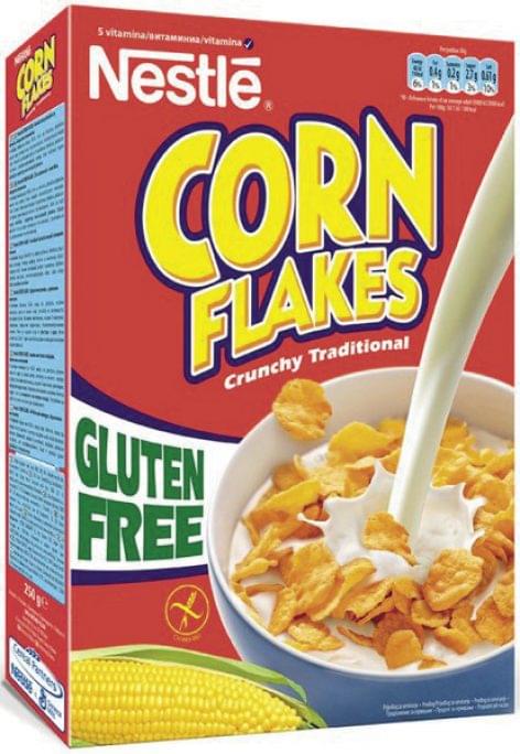 Itt a gluténmentes Nestlé Corn Flakes