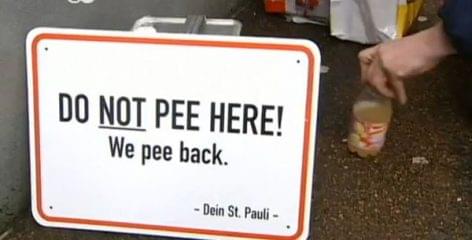 St. Pauli pees back – Video of the day