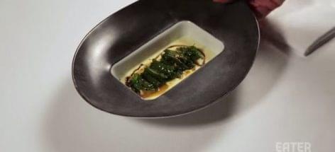 Ilyen a San Franciscó-i  két Michelin-csillagos Quince étterem 17 fogásos menüje 50 másodpercben – A nap videója