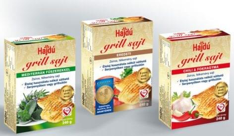 The consumers voted on the two new flavors of Hajdú grilled cheese