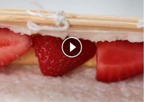 Gyümölcs-sushi – A nap videója