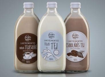 A retró, üveges tejfogyasztás kultúráját hozza vissza a Cserpes laktózmentes termékeivel