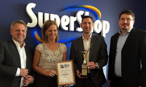 Nemzetközi díjat kapott a SuperShop törzsvásárlói program