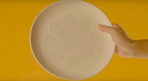 A plate making you lose weight – Video of the day