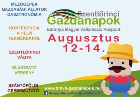 About four hundred exhibitors at the farmer days in Szentlörinc