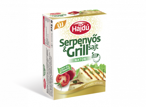 New grill cheese in the Hajdú assortment