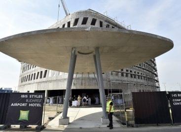 The airport hotel will open this year