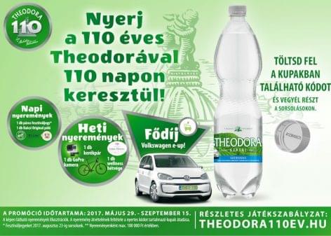 A 110-day promotion campaign was launched by the 110-year-old Theodora