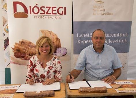 The Diószegi Bakery and the Hungarian National Trading House concluded an agreement