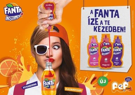 Get the taste of summer with the new Fanta Instamix!
