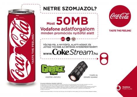 Drink category, GOLD MEDAL: Rewart Kft., Coca-Cola Magyarország Szolgáltató Kft., Coca-Cola HBC Magyarország Kft. Coca-Cola – Are you thirsty for the internet? 2.0 – Drink and download!
