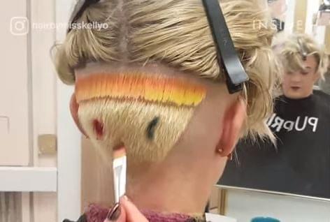 Hairstyle for pizza-fans – Video of the day