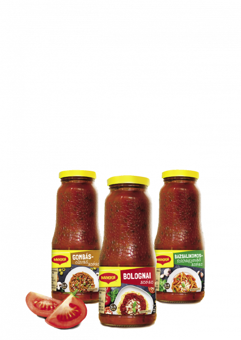 NEW MAGGI tomato sauces with Mediterranean flavour