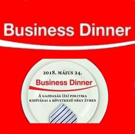 Business Dinner 2018. május 24.