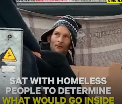Vendingautomata hajléktalanoknak – A nap videója