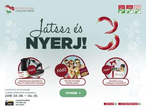 ‘Three are the Hungarians’ campaign in Spar stores