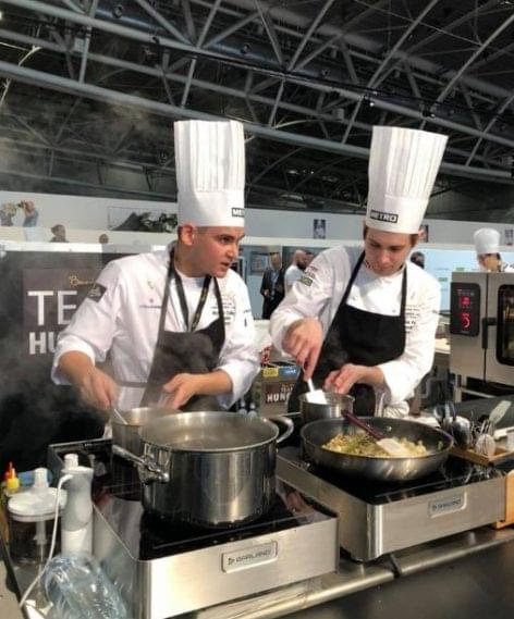 Everything went smoothly at the box of the Hungarian competitors at Bocuse d’or