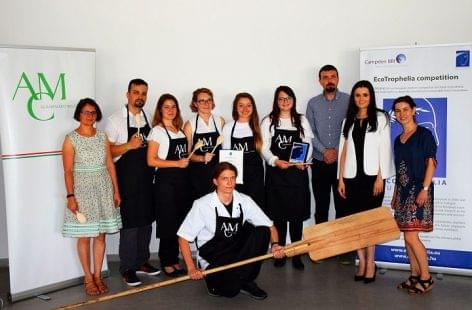 The food industry development of the students of Sapientia Transylvanian Hungarian University won at the Ecotrophilia