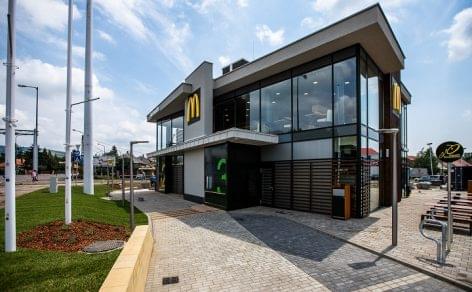 McDonald’s opened its new restaurant in Gyöngyös