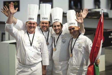 Good performance from the Hungarian team at the Bocuse d’Or