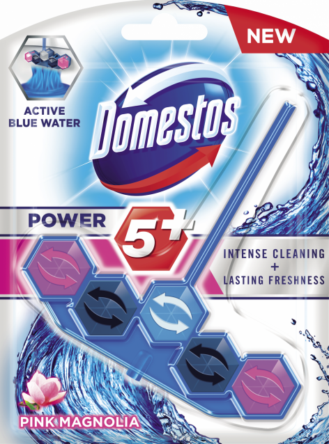 Domestos Power5+ Active Blue Water