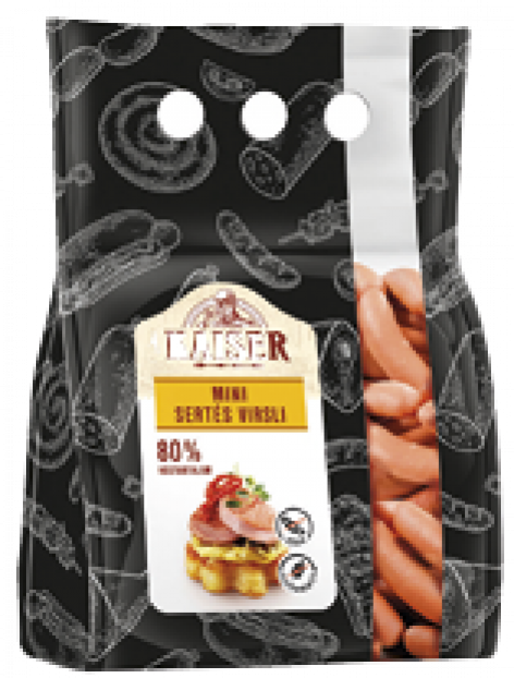 Kaiser Mini sertés virsli, Kaiser Mini baromfi virsli, Kaiser Mini debreceni kolbász