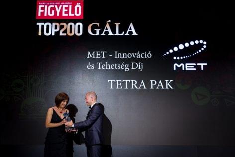 MET Innováció és Tehetség díjat nyert a Tetra Pak