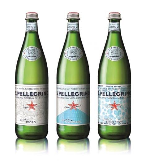 The Design Special Edition of S. Pellegrino mineral water has arrived to Hungary