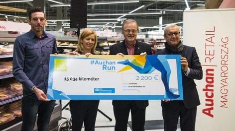 Auchan’s staff ran fifteen thousand kilometers for the residents of the SOS Children’s Villages