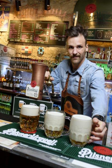 A proper beer-experience with Pilsner Urquell Tankovna