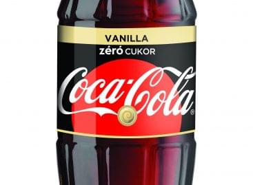 Itt a Coca-Cola zero Vanilla