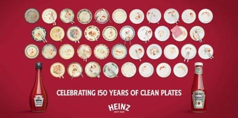 A „150 évnyi üres tányér”-kampánnyal ünnepel a Heinz