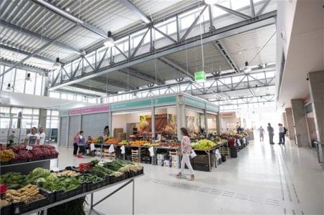 The new hall of the Békásmegyer market was handed over