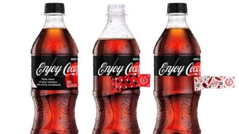 Coca-Cola integrates “Sip & Scan” technology into summer bottles and cans