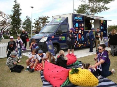 Aldi food truck to bring healthy eating to local football clubs
