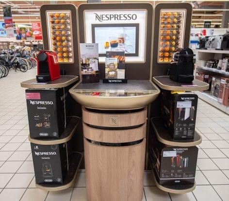 Nespresso coffee machines are already available in Auchan