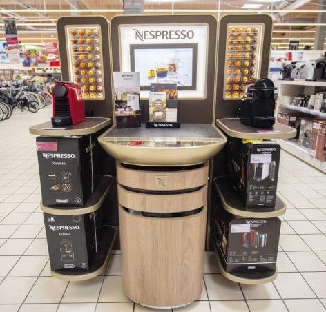 Nespresso coffee machines are now also available in Auchan stores