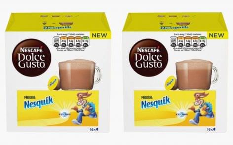 Nesquik-kapszulákat dobott piacra a Nestlé a Nescafé Dolce Gusto kávéfőzőkhöz