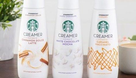 Nestlé Launches Starbucks Coffee Creamers In The US