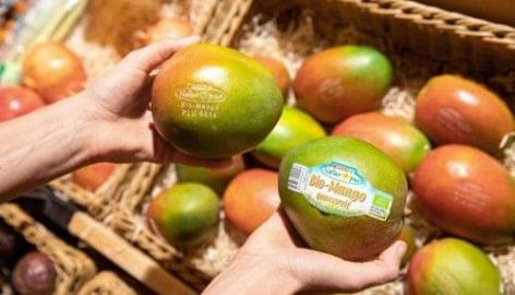 Lézercímkézést vezet be organikus mangóinál a Spar Ausztria