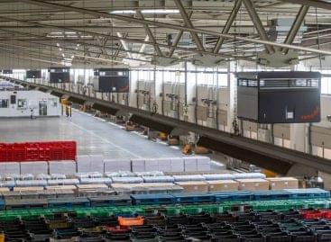 ALDI has installed an air filter into its warehouse which is unique in Hungary