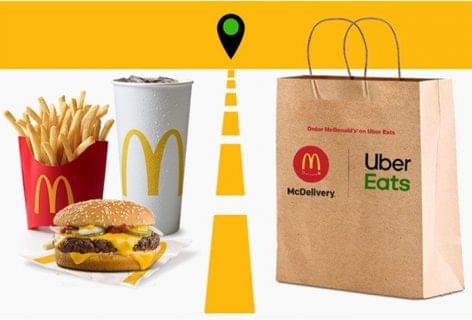 Új partnerséggel bővíti a McDonald’s  McDelivery-szolgáltatását