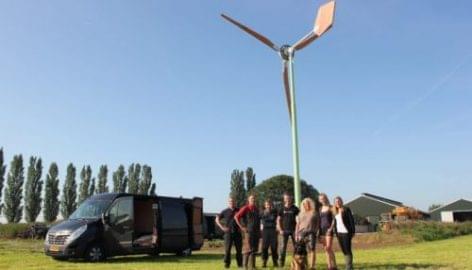 FrieslandCampina Installs First Small Windmill In Dutch Farm