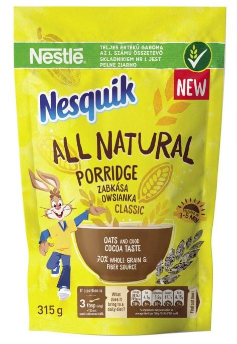 Nestlé Nesquik porridge