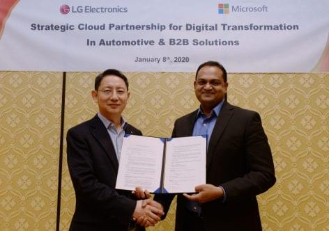 LG partners with Microsoft to accelerate an automotive revolution